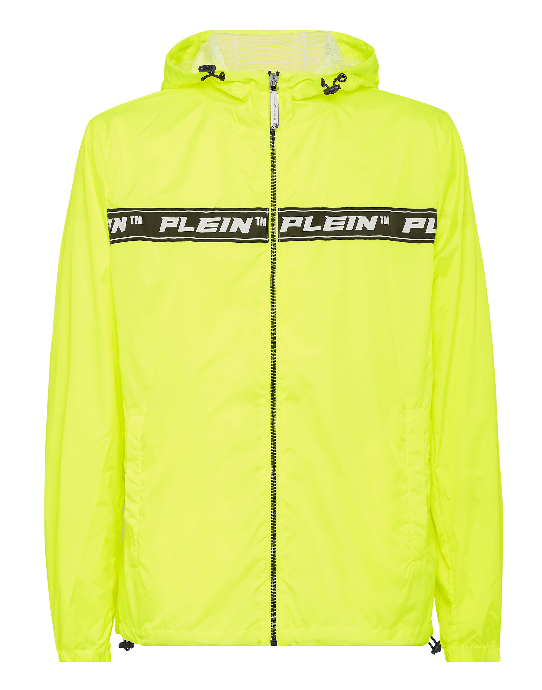 Off white neon jacket hot sale