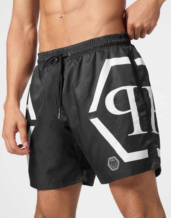 Short Swim Boxer Hexagon
