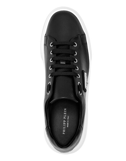 Leather Lo-Top Sneakers Iconic Plein