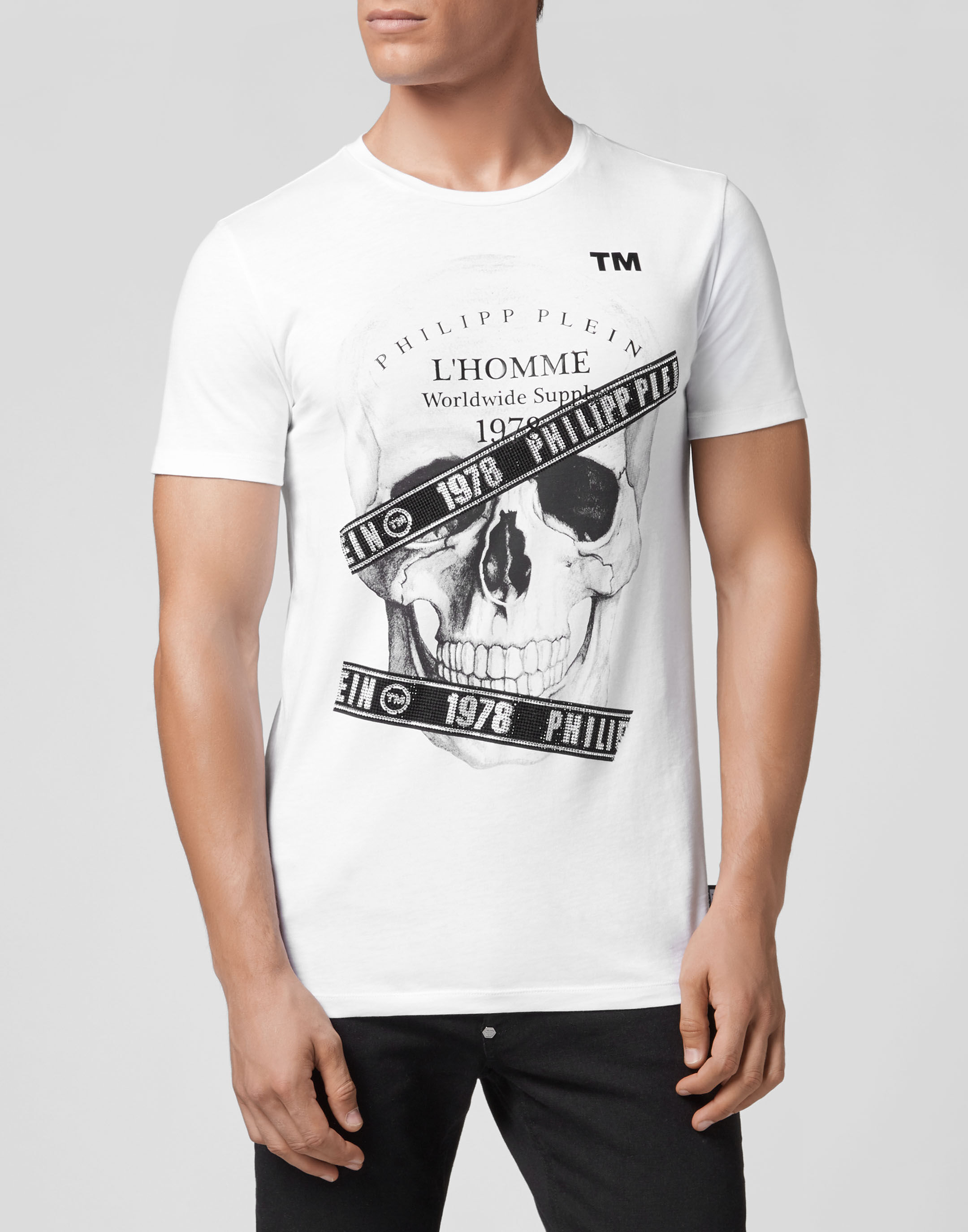 T shirt Round Neck SS Philipp Plein TM Philipp Plein Outlet