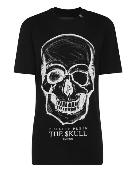 T-shirt Round Neck SS print Skull
