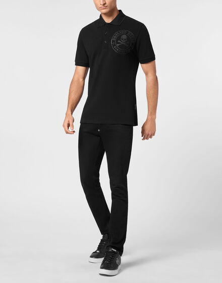 Pique Polo Shirt SS Skull&Bones