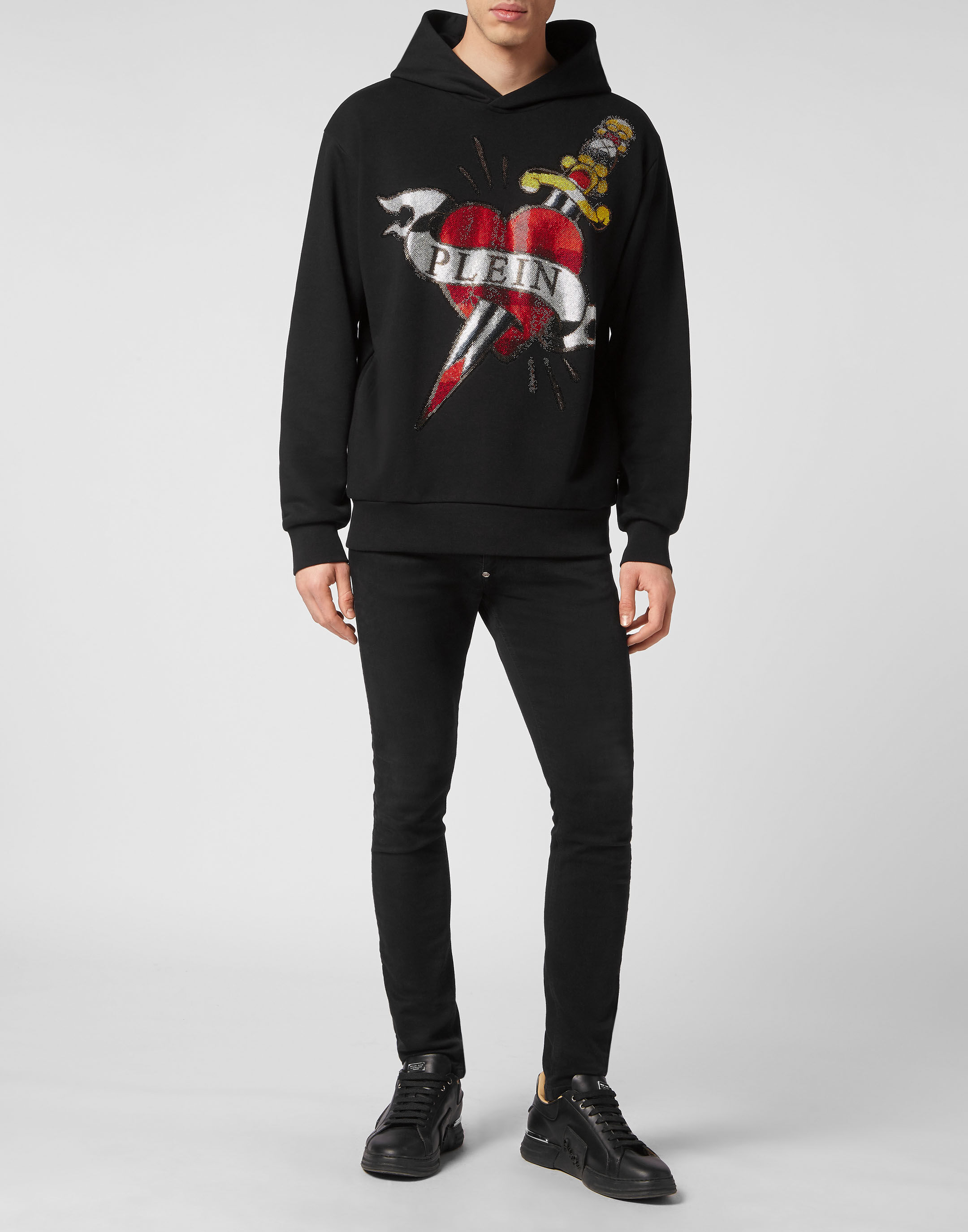 Hoodie sweatshirt Love | Philipp Plein Outlet