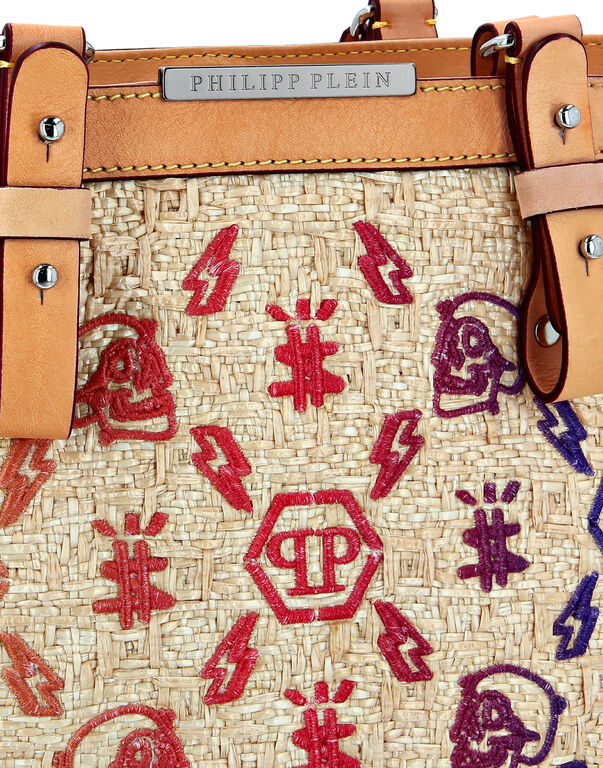 Handle bag Embroidery Monogram