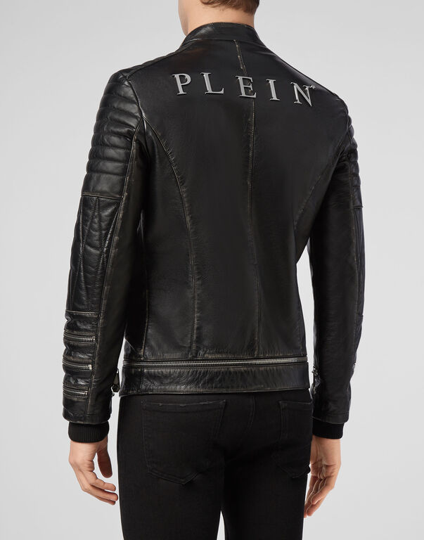 Leather Biker Iconic Plein