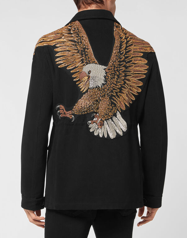 Cotton Safari Jacket Golden Eagle