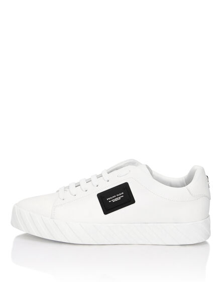 Nappa Leather Low-Top Sneakers Placca