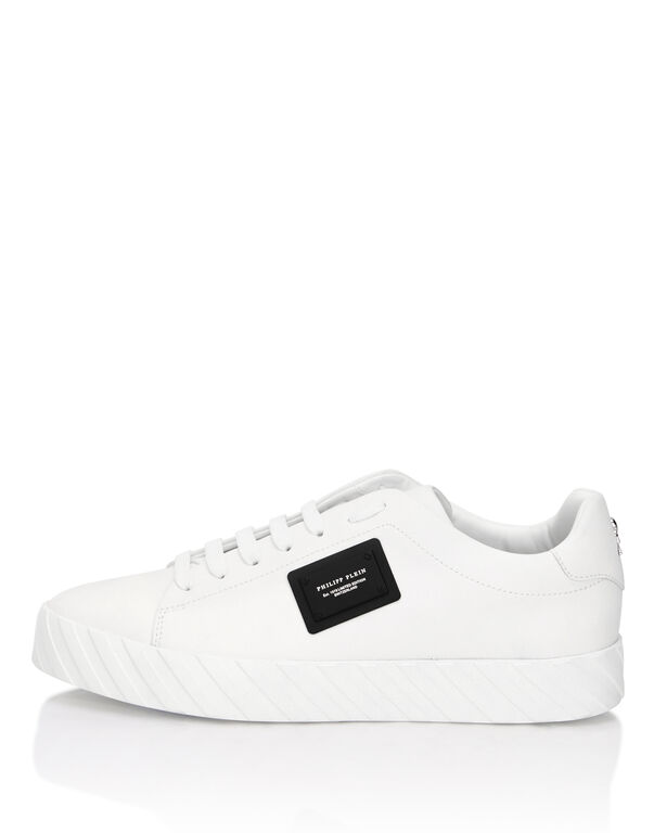 Nappa Leather Low-Top Sneakers Placca