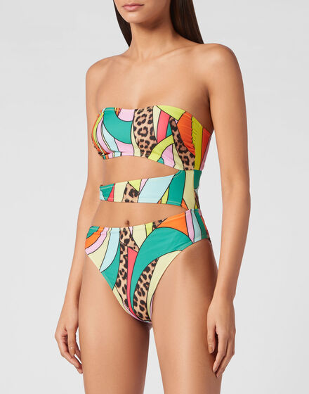 Monokini Rainbow Patchwork Monokini Rainbow Patchwork