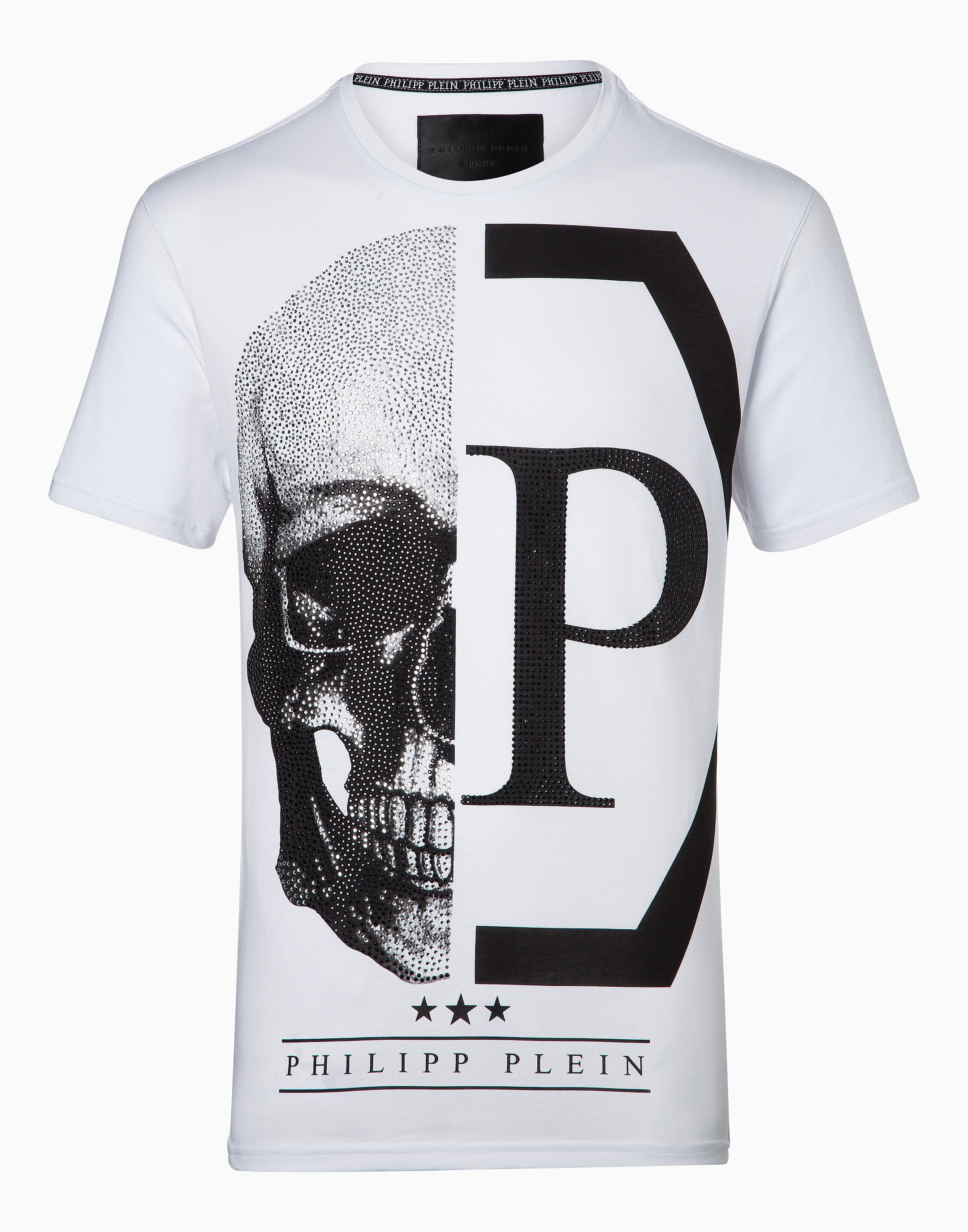 philipp plein grey t shirt