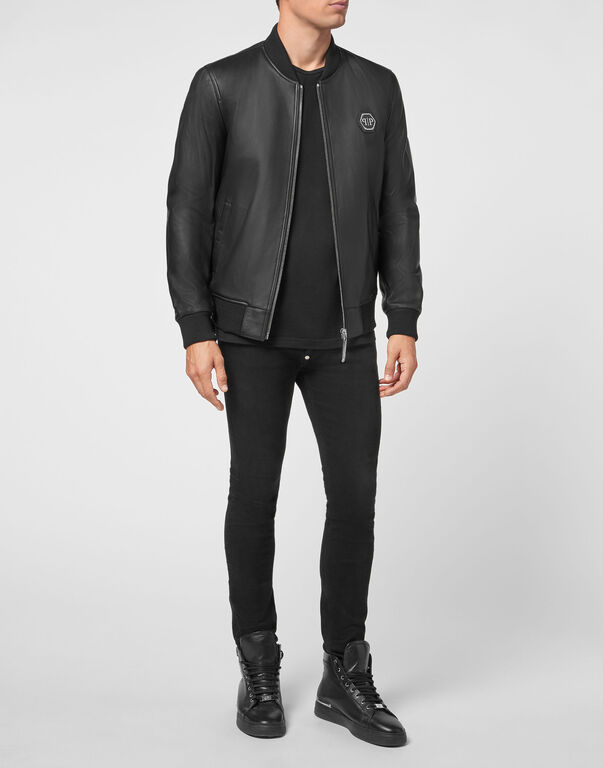 Bomber Leather Jacket