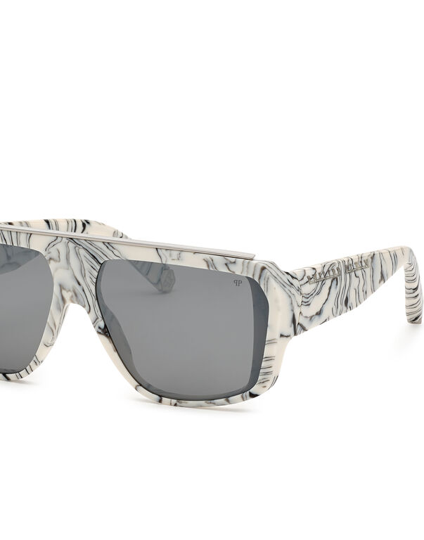 Sunglasses Rectangular Oversize PLEIN HEXAGON