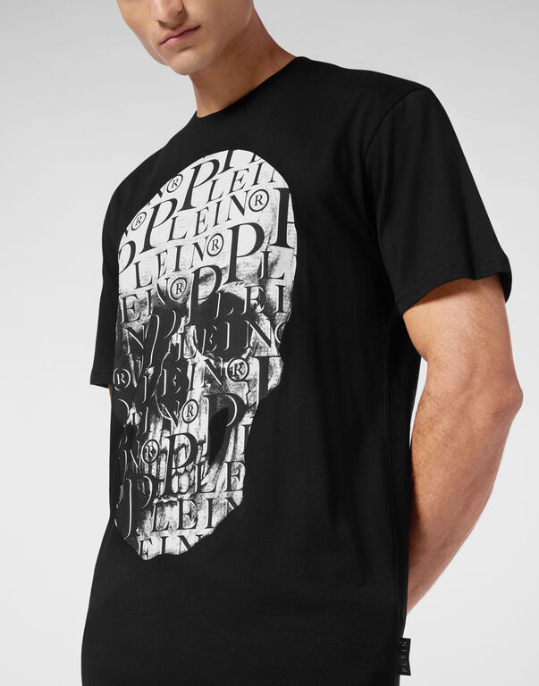 T-shirt Round Neck SS Print Skull