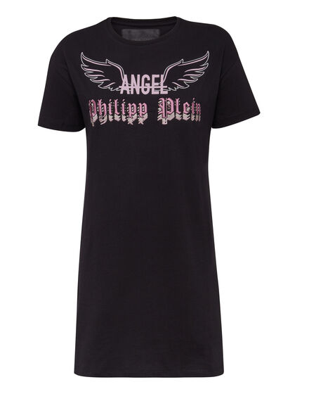 T-Shirt Short Dresses Angel
