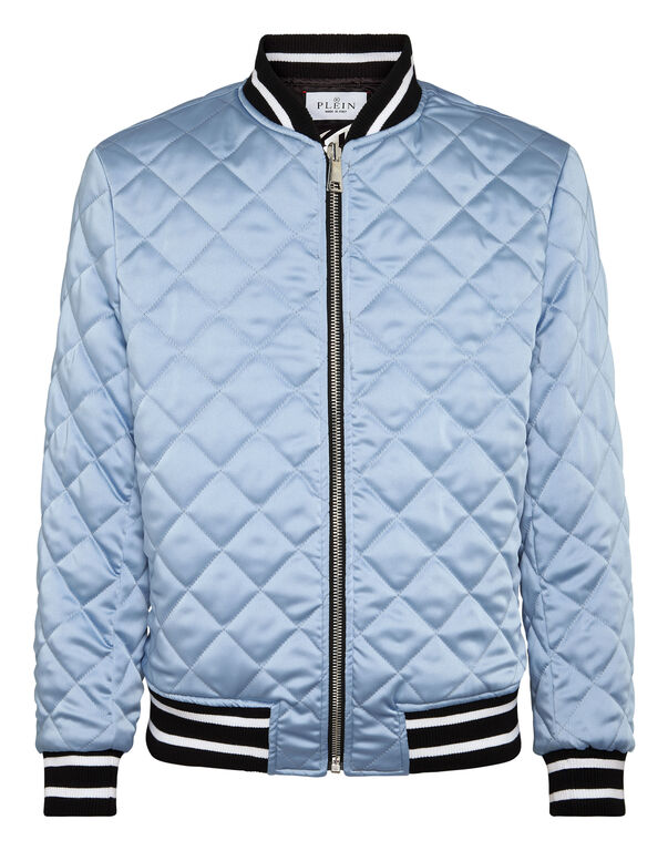Satin Bomber Smile