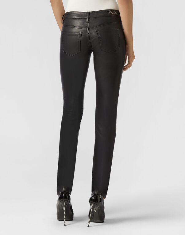 Leather Slim Trousers Original