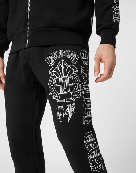 Jogging Tracksuit: Hoodie/Trousers Gothic Banner