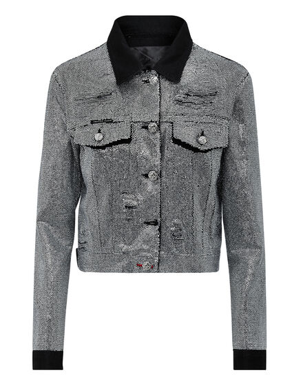 Denim Jacket Crystal