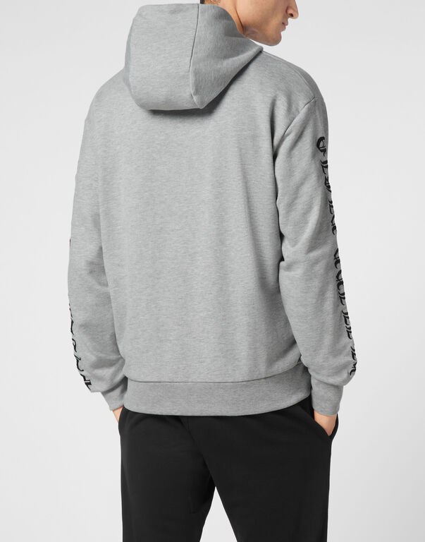 Hoodie Sweatshirt LS Gothic Plein