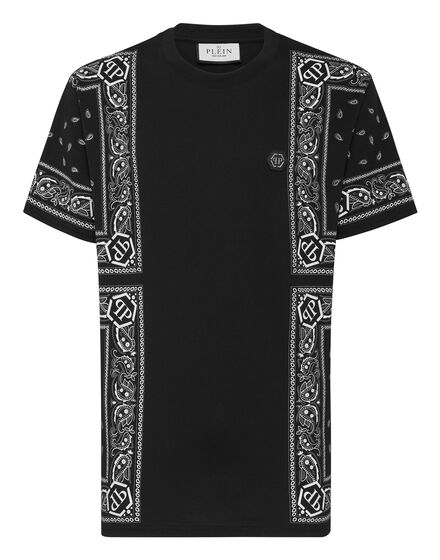 T-shirt Round Neck SS Paisley Bandana