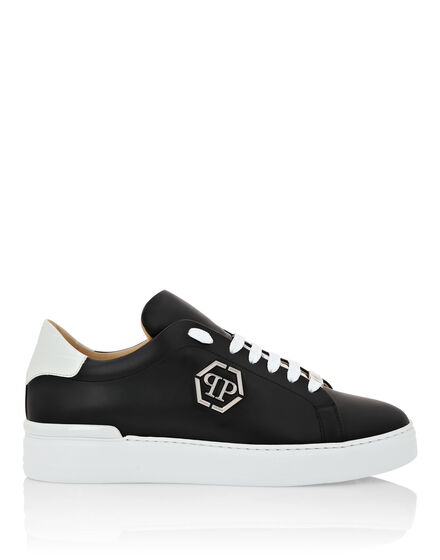 Lo-Top Sneakers Crocco Print Insert Hexagon