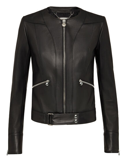 Leather Jacket Statement