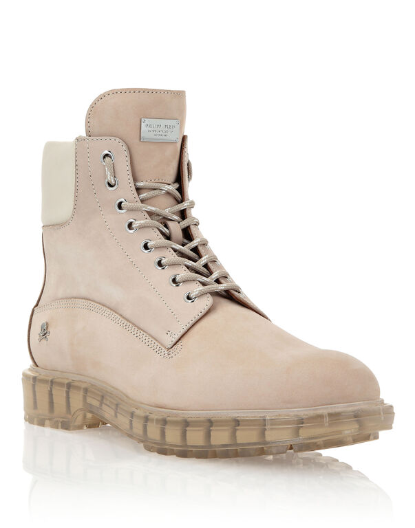 Nabuk Boots Low Flat The Hunter Nabuk Boots Low Flat The Hunter