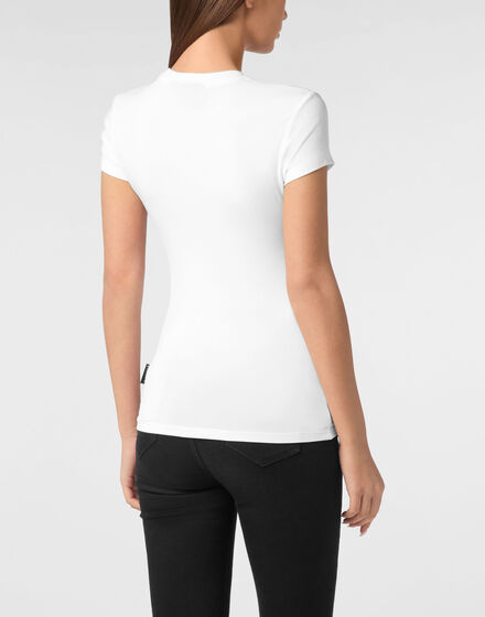 Modal T-Shirt Sexy Pure Round Neck SS Modal T-Shirt Sexy Pure Round Neck SS