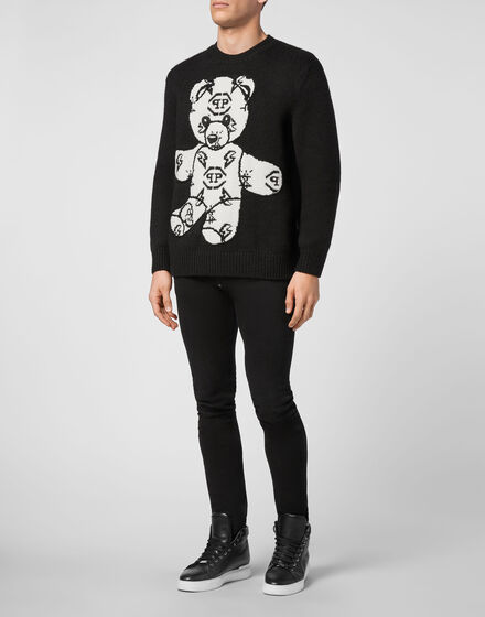 Pullover Round Neck LS Teddy Bear Pullover Round Neck LS Teddy Bear