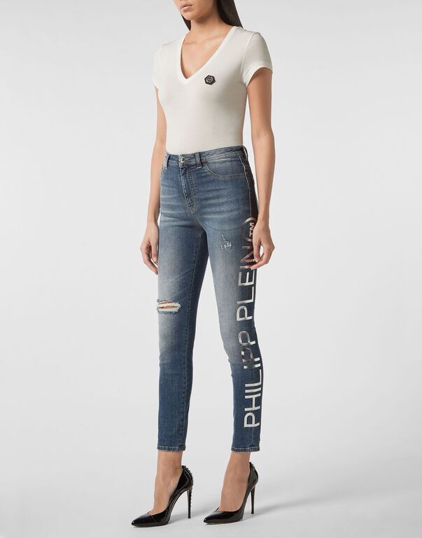 High Waist Jegging Philipp Plein TM