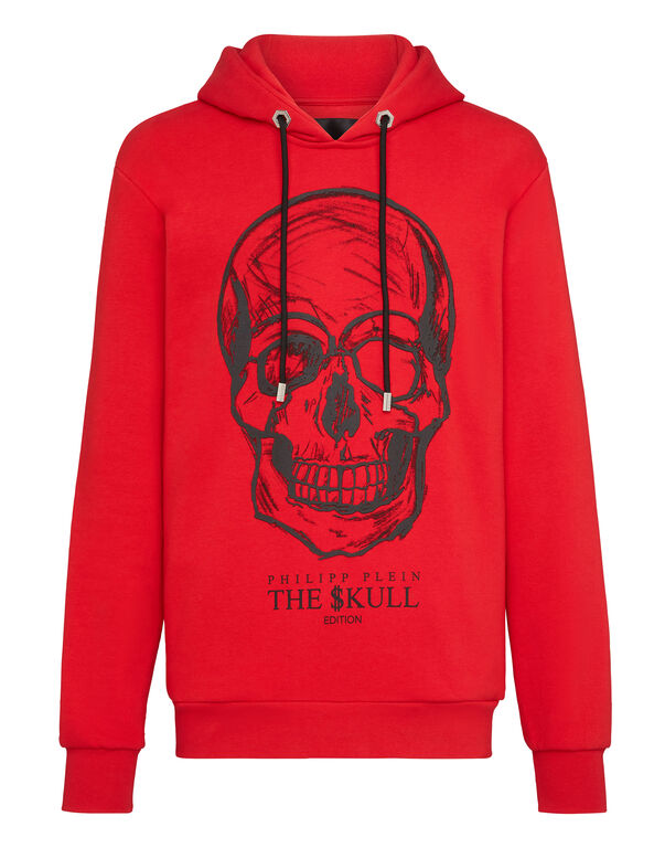 Hoodie sweatshirt print Skull