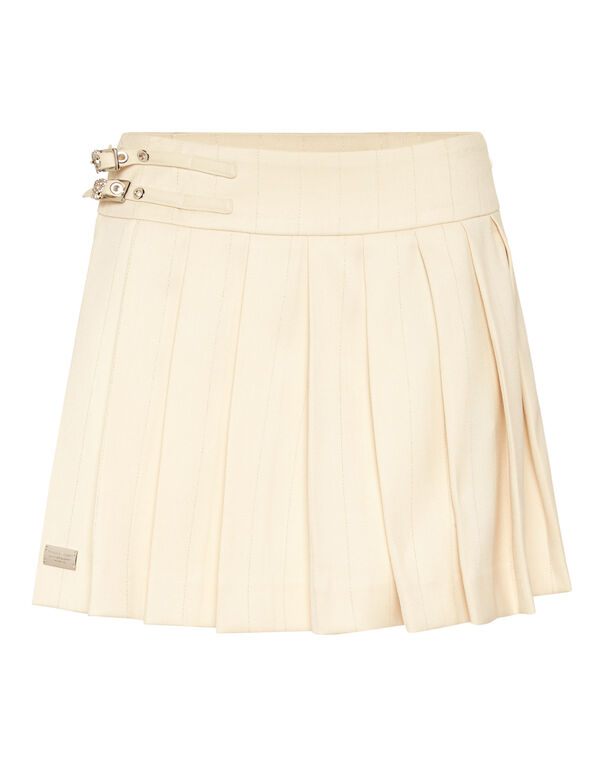 Plisse Mini Skirt