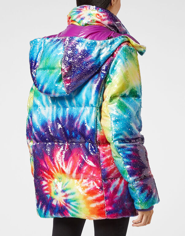 Jacket Paillettes Tye Die