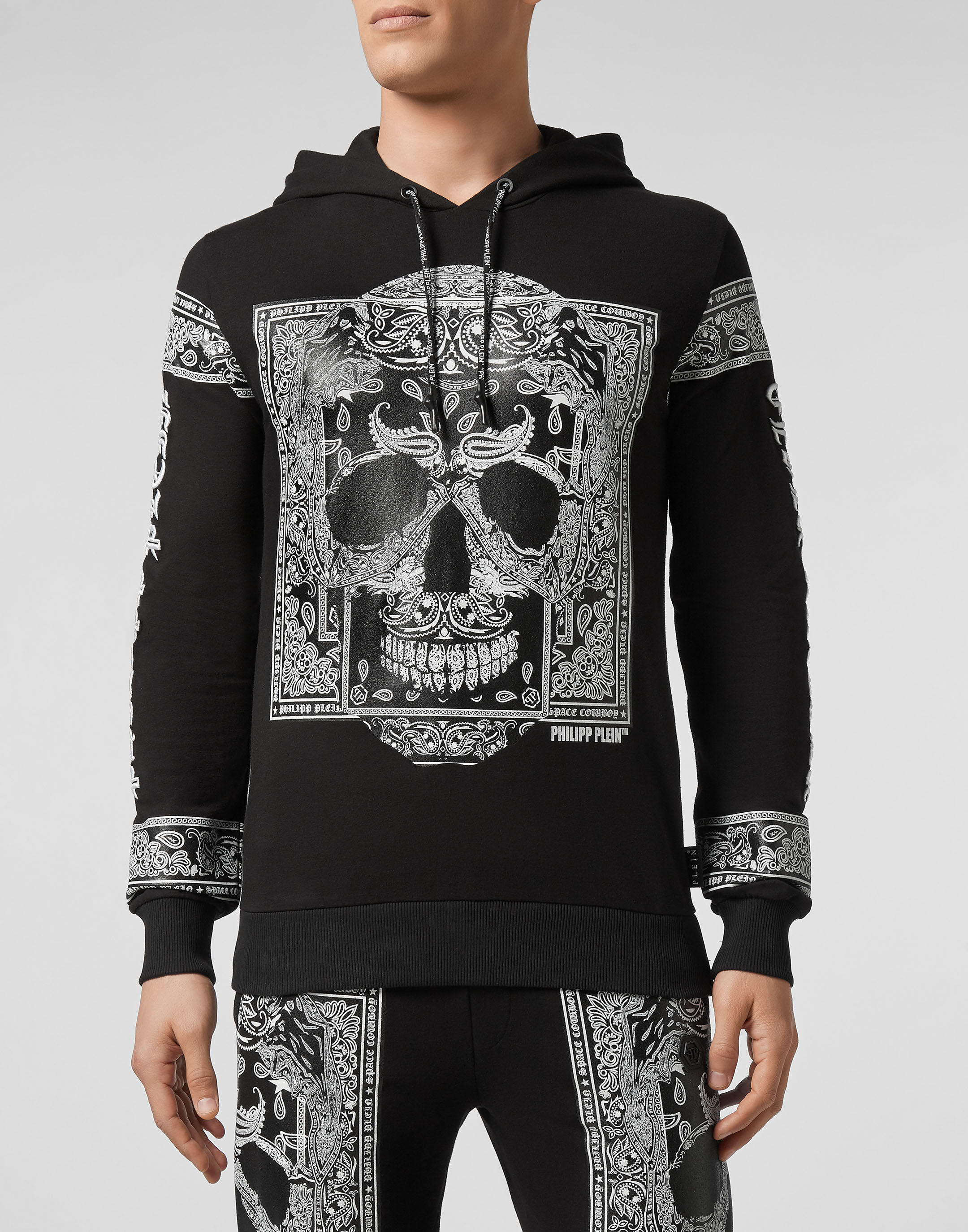 Paisley best sale print hoodie