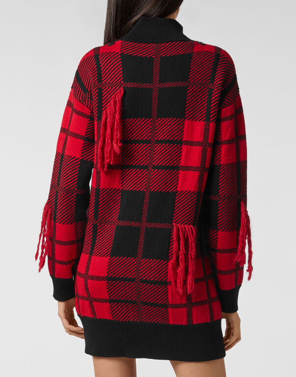 Pullover Round Neck SS Tartan