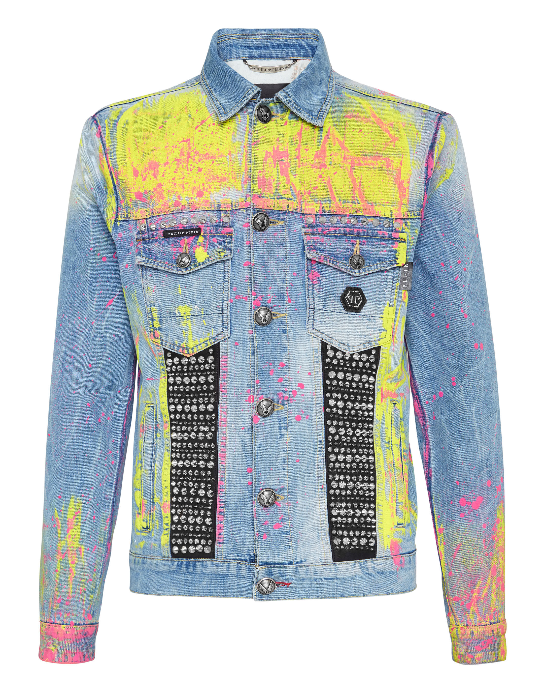 Splatter paint clearance denim jacket
