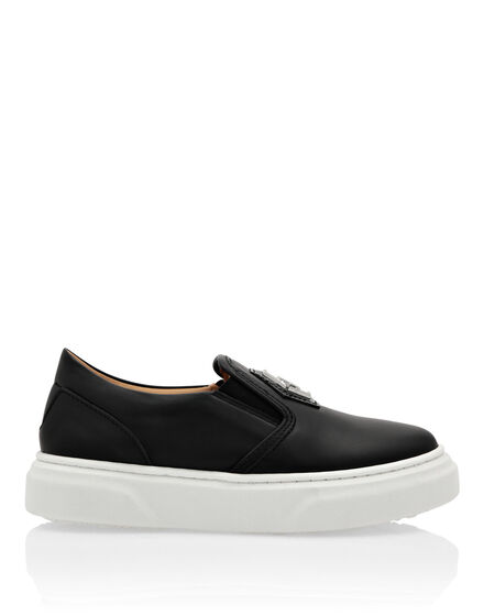 LEATHER SLIP ON HEXAGON