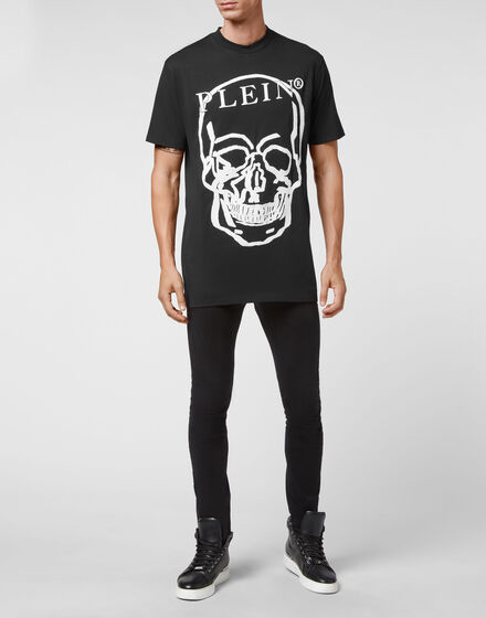 Jersey T-shirt Round Neck SS Skull and Plein Jersey T-shirt Round Neck SS Skull and Plein