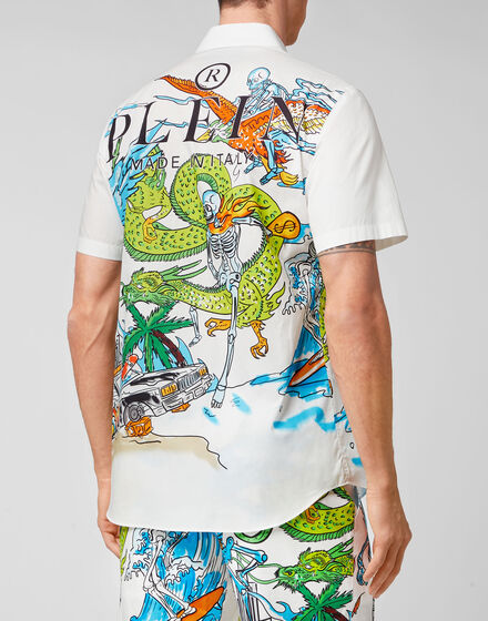 Shirt SS Skeleton tattoo