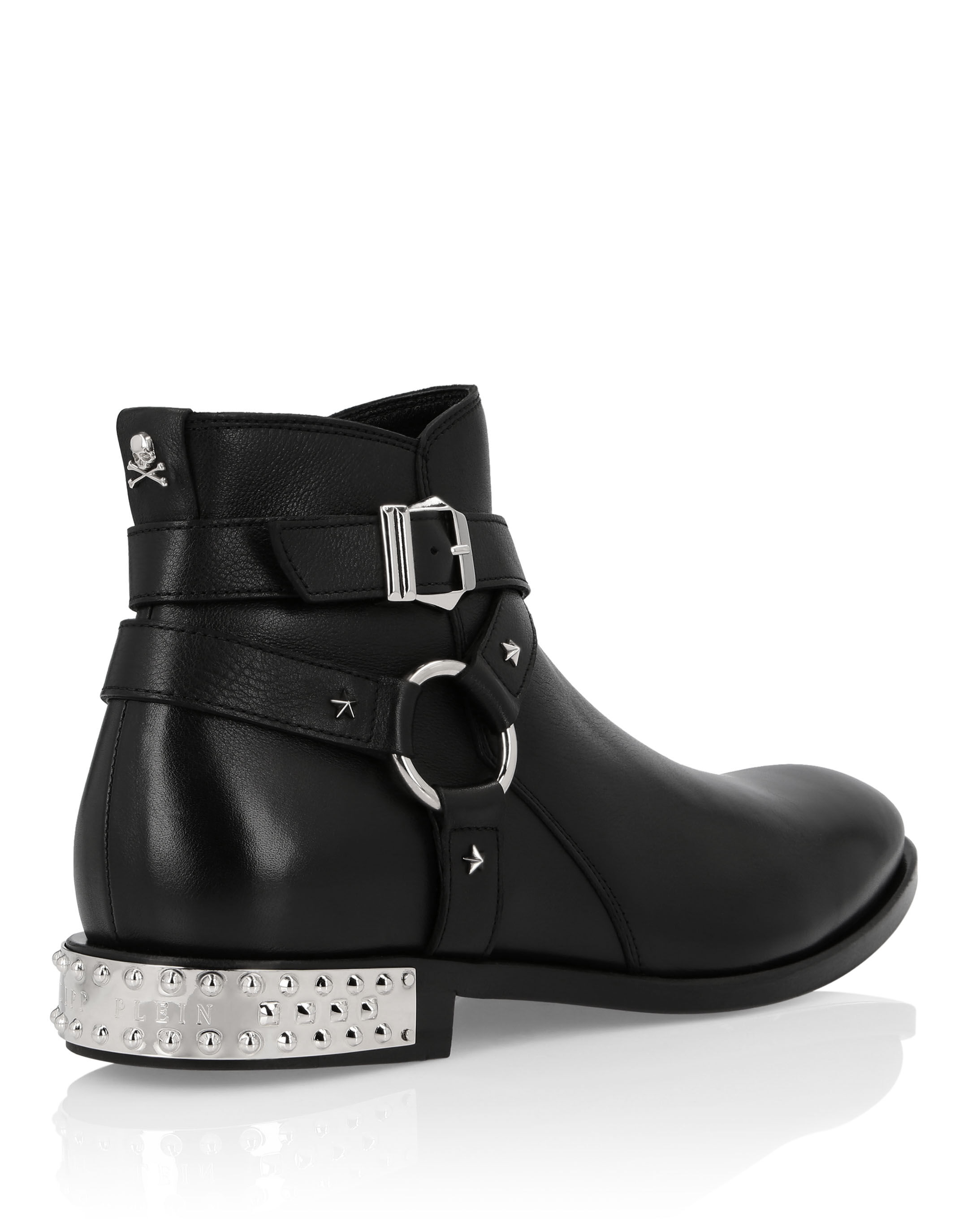 Boots Low Flat Stars Philipp Plein Outlet