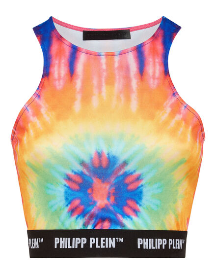 Tank Crop top Tie dye