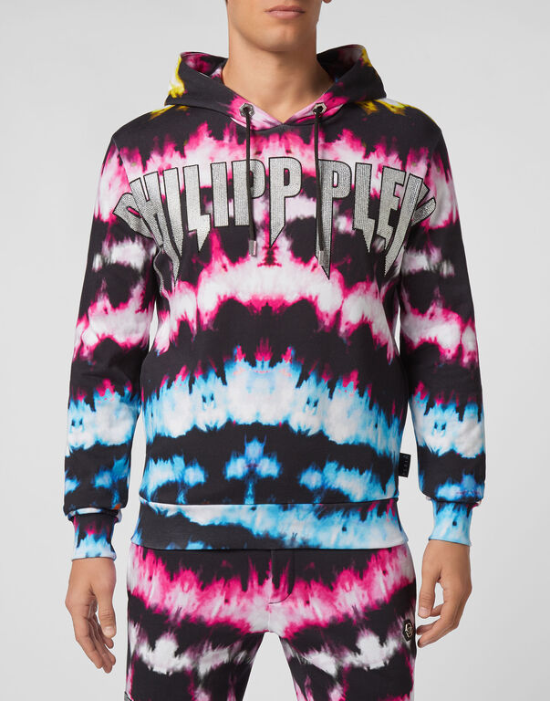 Hoodie sweatshirt Tie dye