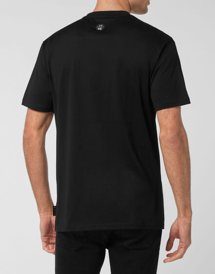 T-shirt Round Neck SS with Crystals