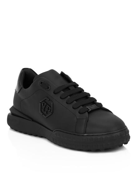 Nappa Leather Low-Top Sneakers Hexagon