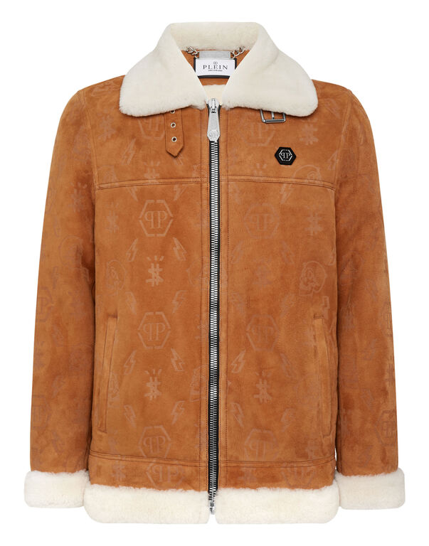 Louis Vuitton Monogram Sherling Jacket Jacket