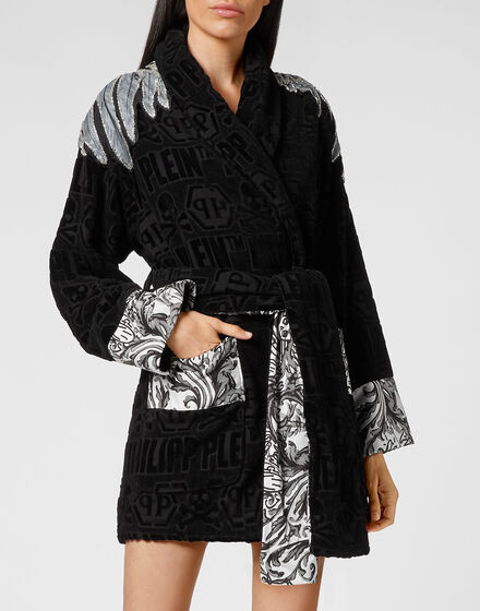 Short Bathrobe Silver Eagle