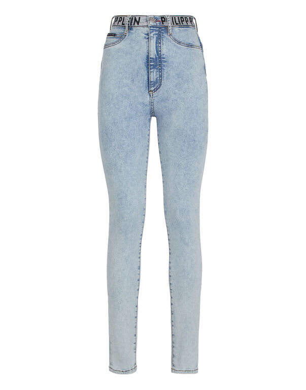 Denim Super High Waist Jegging Philipp Plein TM