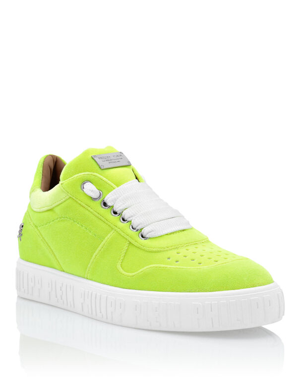 Velvet Lo-Top Sneakers King Power