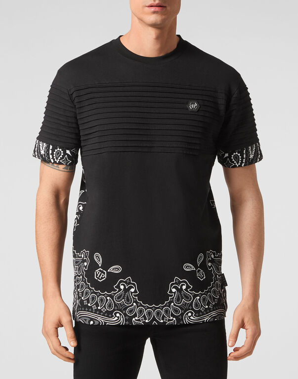 T-shirt Round Neck SS Paisley Bandana