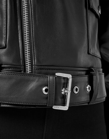 Leather Biker Iconic Plein